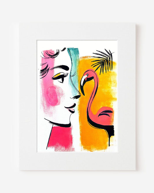 A Flamingo Knows Her